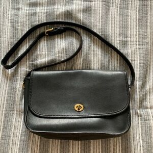 Vintage Black Coach Purse